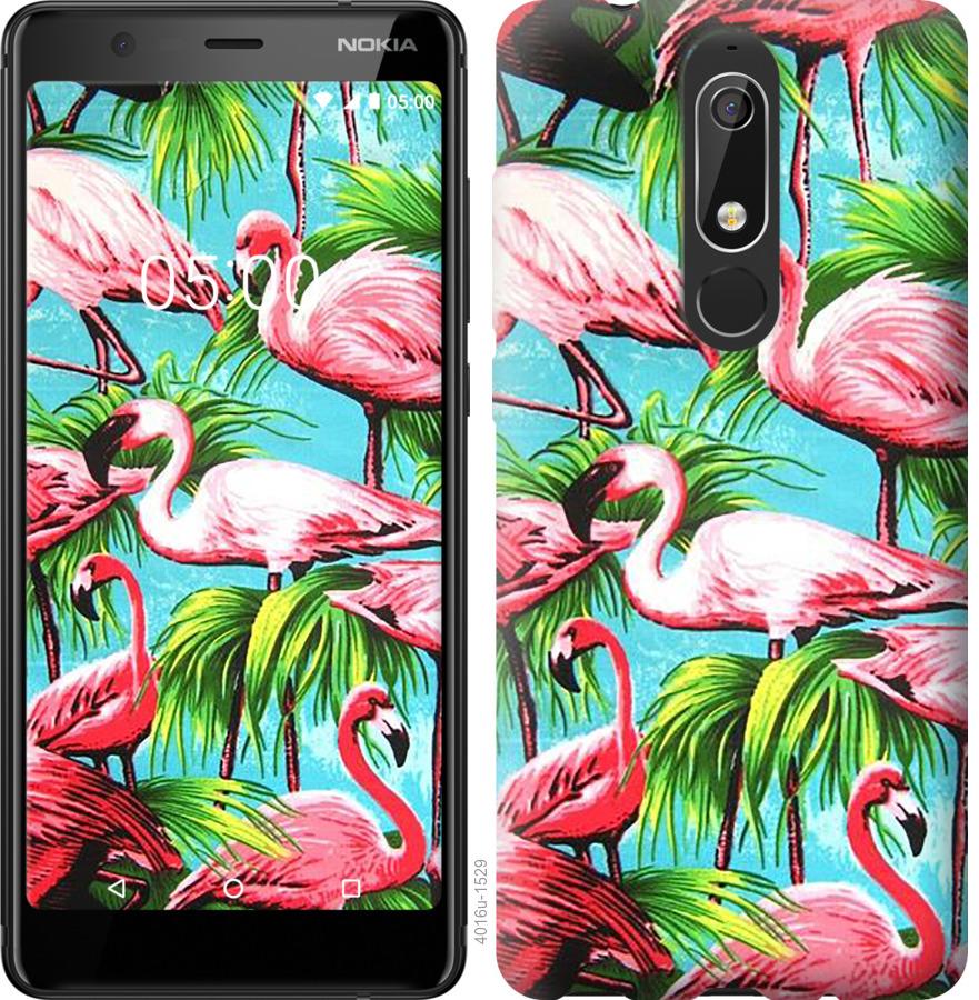 

Чехол на Nokia 5.1 Tropical background