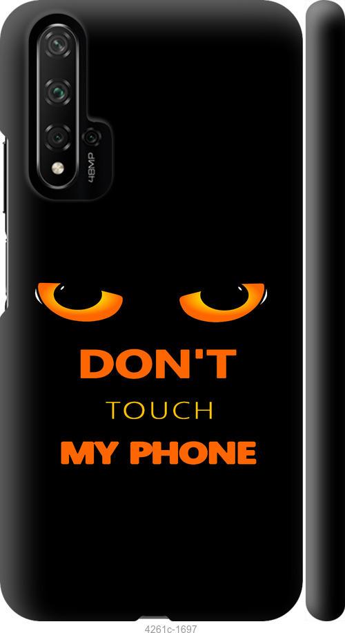 

Чехол на Huawei Nova 5T Don't touch the phone