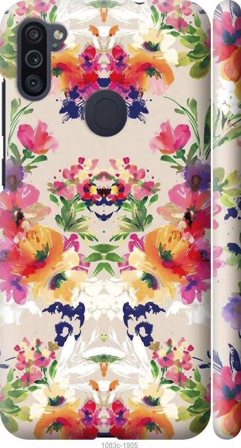 Чохол на Samsung Galaxy A11 A115F Квітковий візерунок