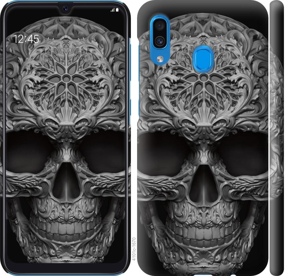 

Чохол на Samsung Galaxy A20 2019 A205F skull-ornament