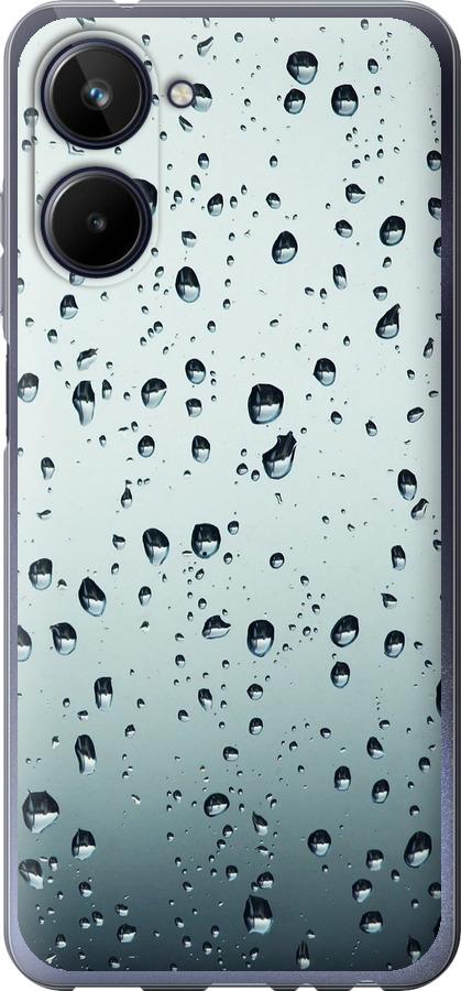 

Чохол на Realme 10 Скло у краплях