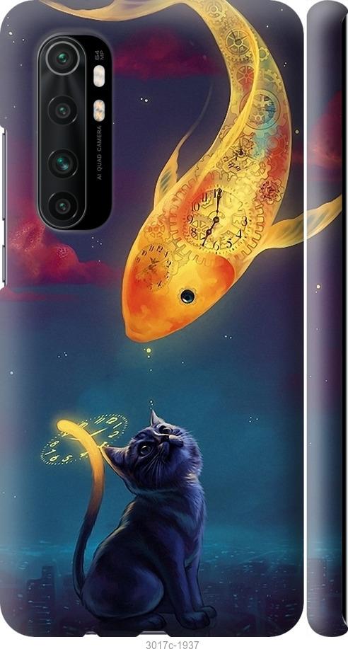 

Чехол на Xiaomi Mi Note 10 Lite Кошкин сон
