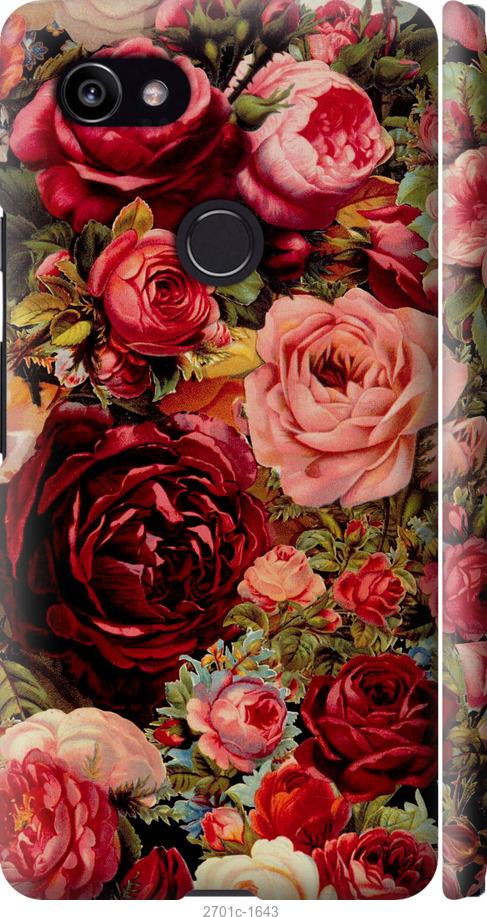 

Чехол на Google PixeL 2 XL Цветущие розы