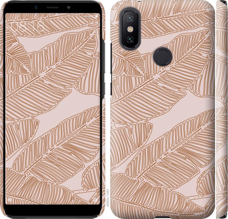 

Чохол на Xiaomi Mi A2 Листя банана