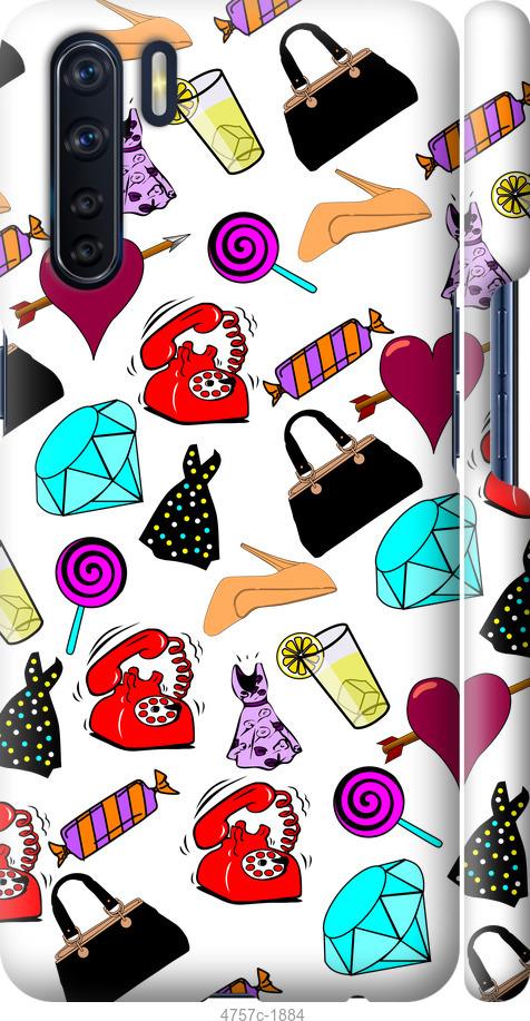 

Чохол на Oppo A91 stickers