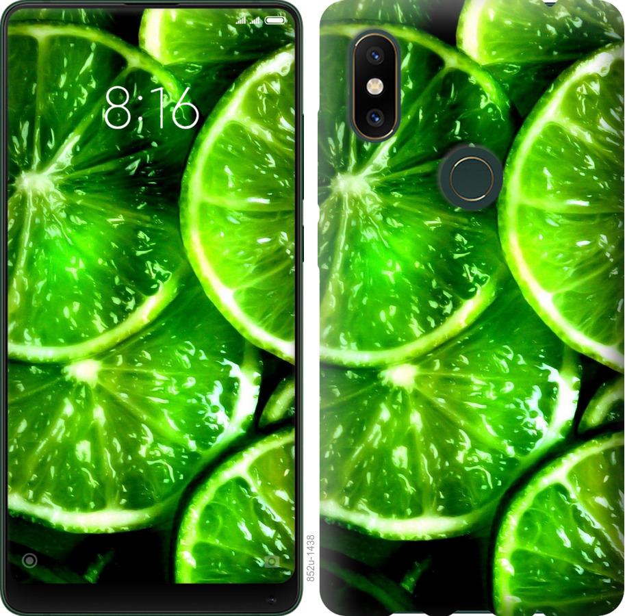 

Чохол на Xiaomi Mi Mix 2s Зелені часточки лимона