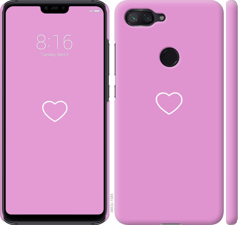 

Чохол на Xiaomi Mi 8 Lite серце 2