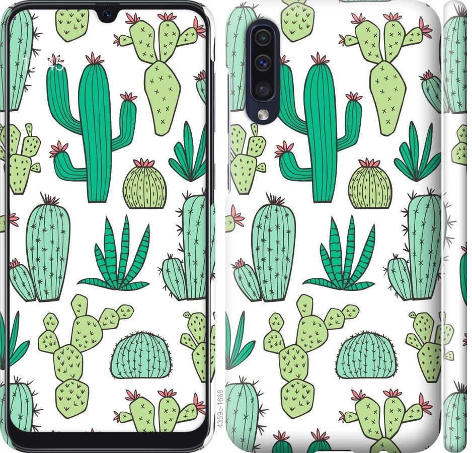 

Чехол на Samsung Galaxy A50 2019 A505F кактусы 2