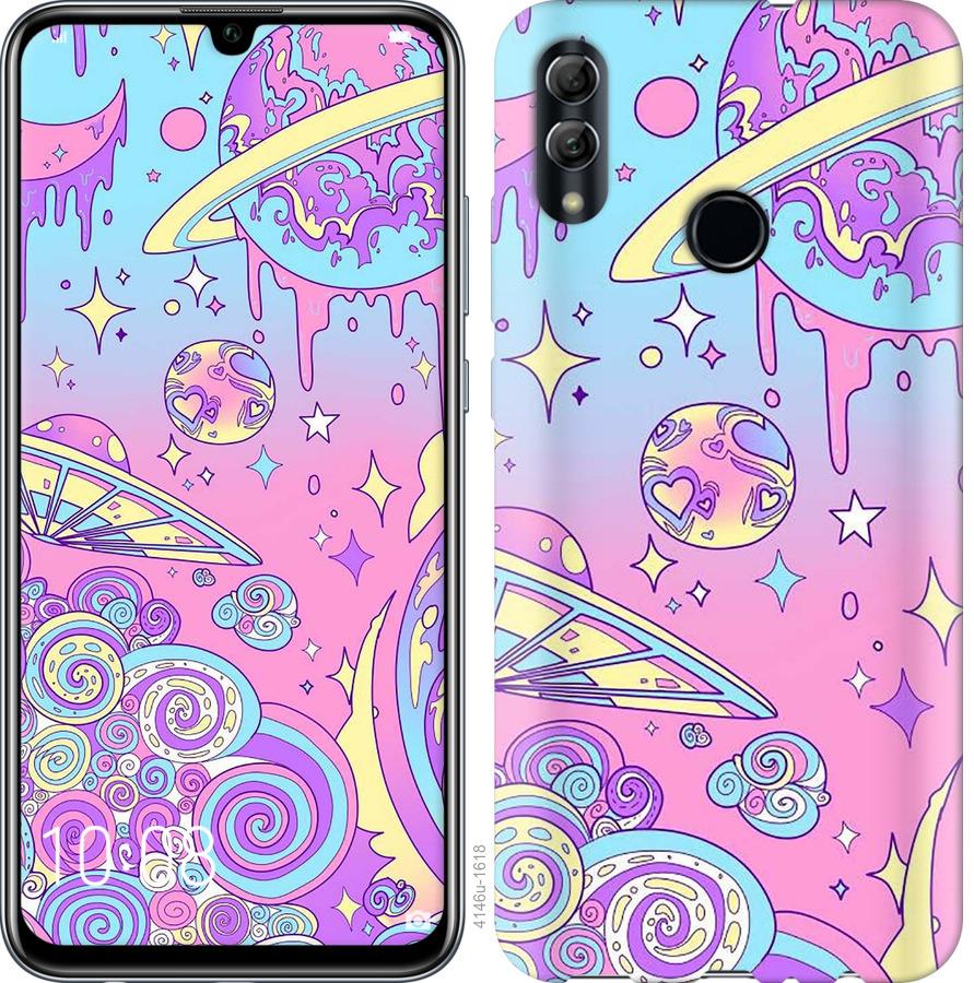 

Чохол на Realme 3 Pro Рожева галактика