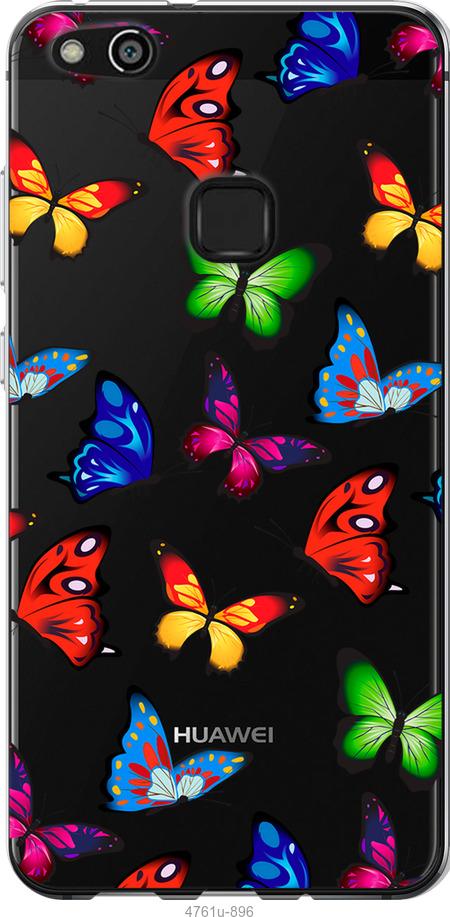 

Чехол на Huawei P10 Lite Красочные мотыльки