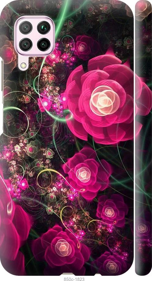 

Чохол на Huawei P40 Lite Абстрактні квіти 3