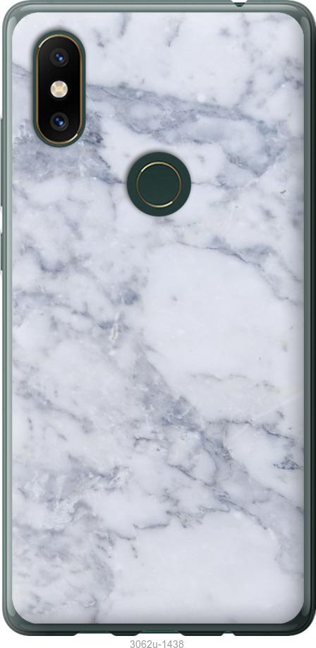 

Чехол на Xiaomi Mi Mix 2s Голубой мрамор