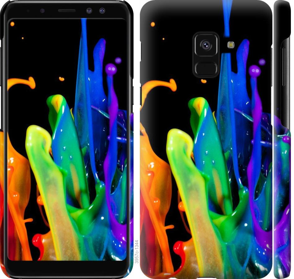 

Чохол на Samsung Galaxy A8 2018 A530F бризки фарби