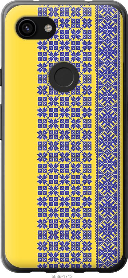 

Чехол на Google Pixel 3a XL Вышиванка 16