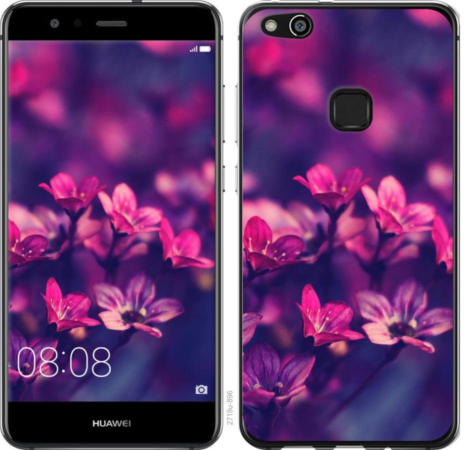 

Чохол на Huawei P10 Lite Пурпурні квіти