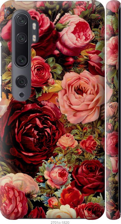

Чехол на Xiaomi Mi Note 10 Цветущие розы