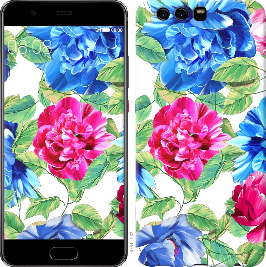 

Чохол на Huawei P10 Plus квіти 21