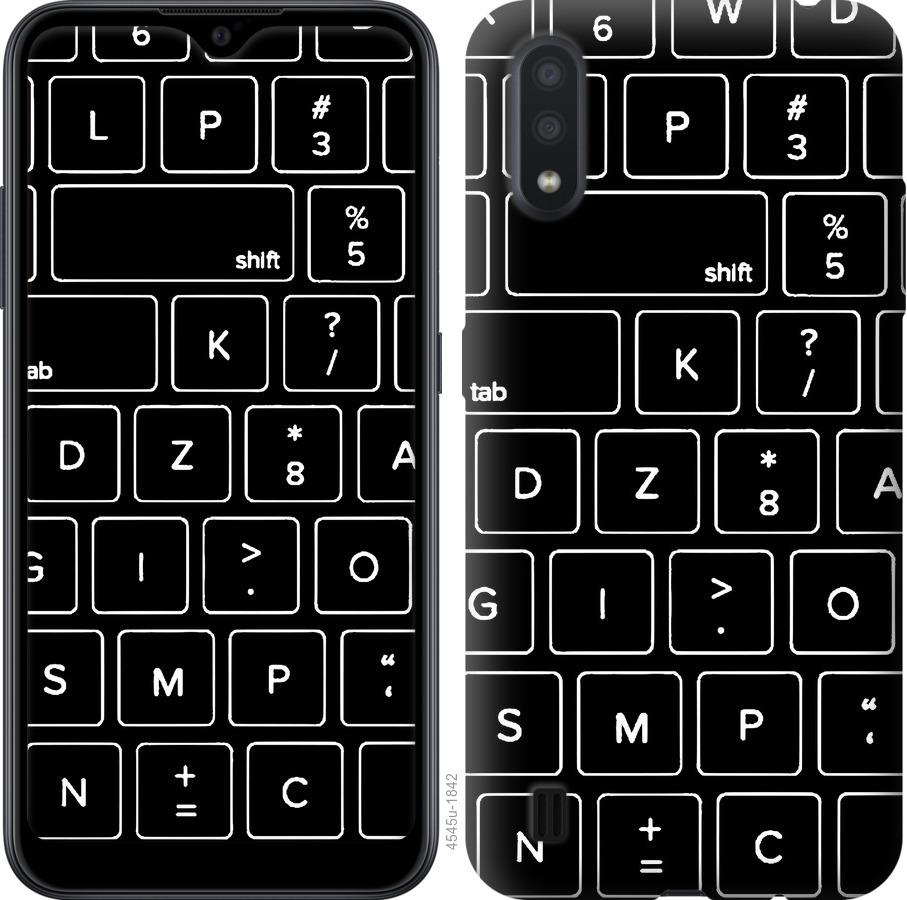 Чехол на Samsung Galaxy A01 A015F Клавиатура