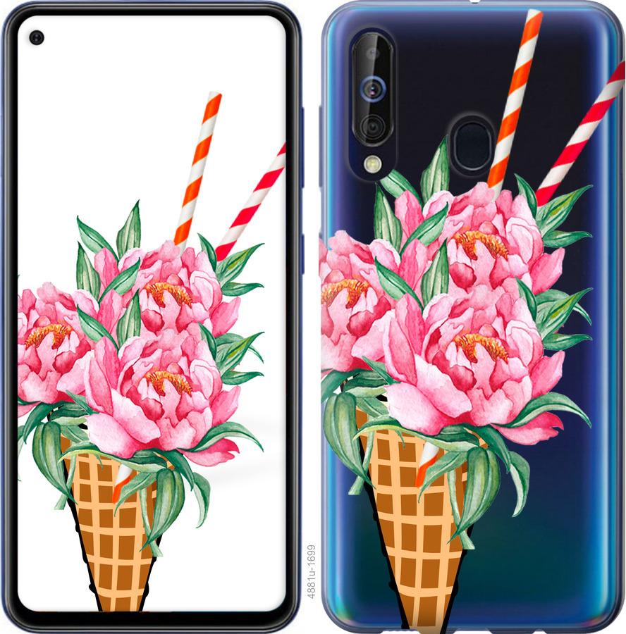 

Чохол на Samsung Galaxy A60 2019 A606F Морозиво-піони