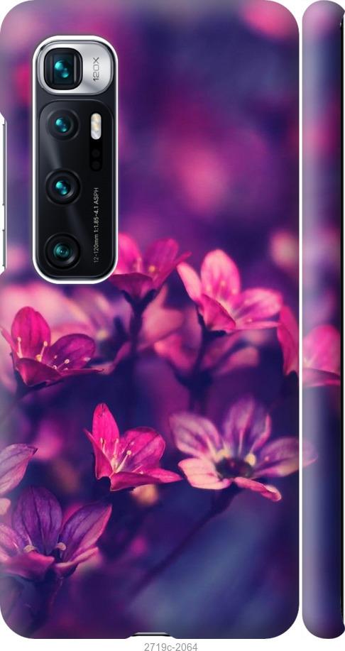 

Чехол на Xiaomi Mi 10 Ultra Пурпурные цветы