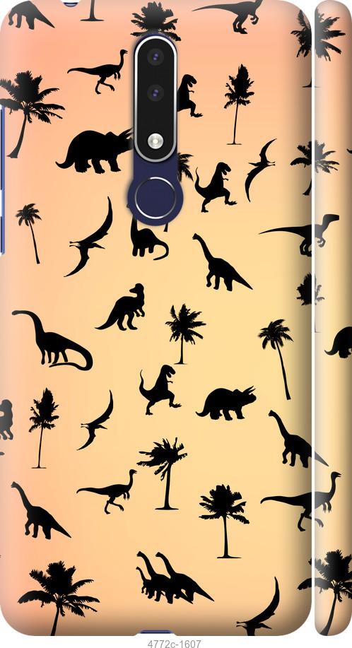 

Чехол на Nokia 3.1 Plus Динозаврики 1
