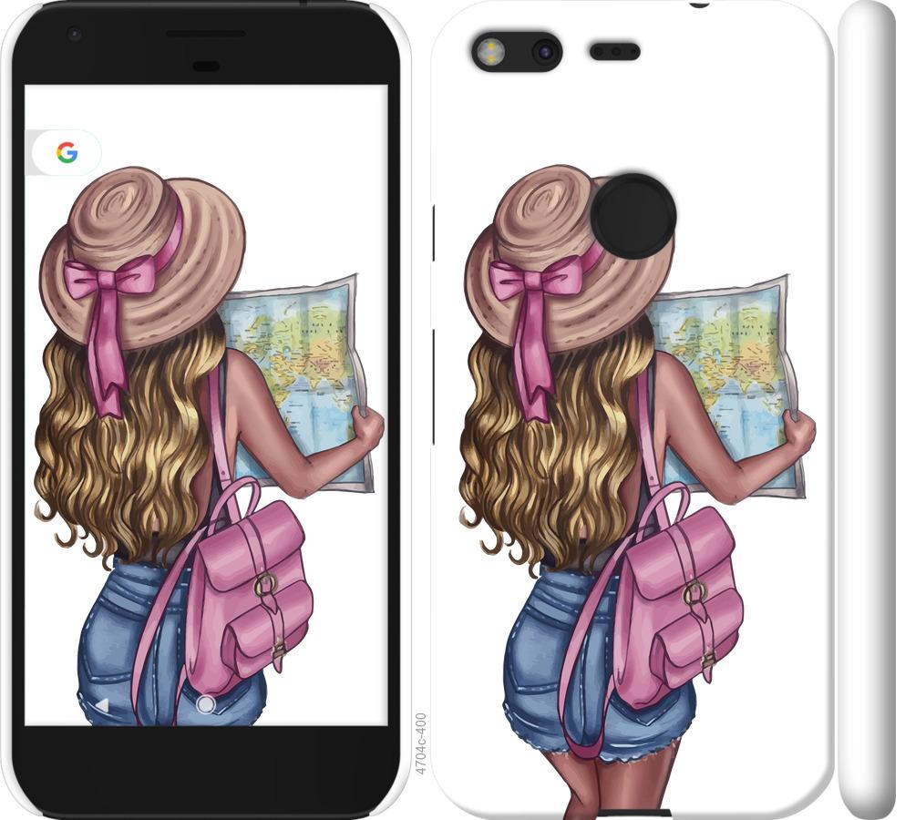 

Чохол на Google Pixel Дівчина з картою