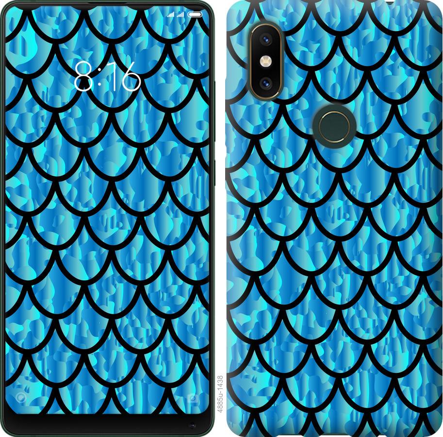 

Чехол на Xiaomi Mi Mix 2s Чешуя