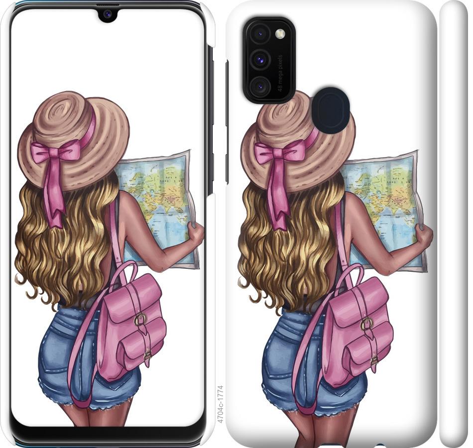 

Чохол на Samsung Galaxy A51 2020 A515F Дівчина з картою