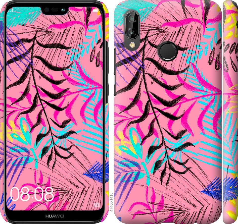 

Чохол на Huawei P20 Lite Рослинний візерунок 2