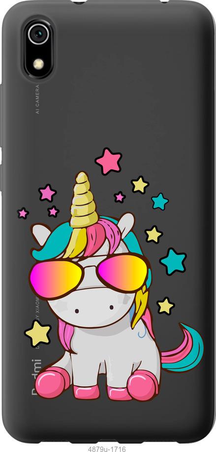 

Чехол на Xiaomi Redmi 9A Единорог в очках