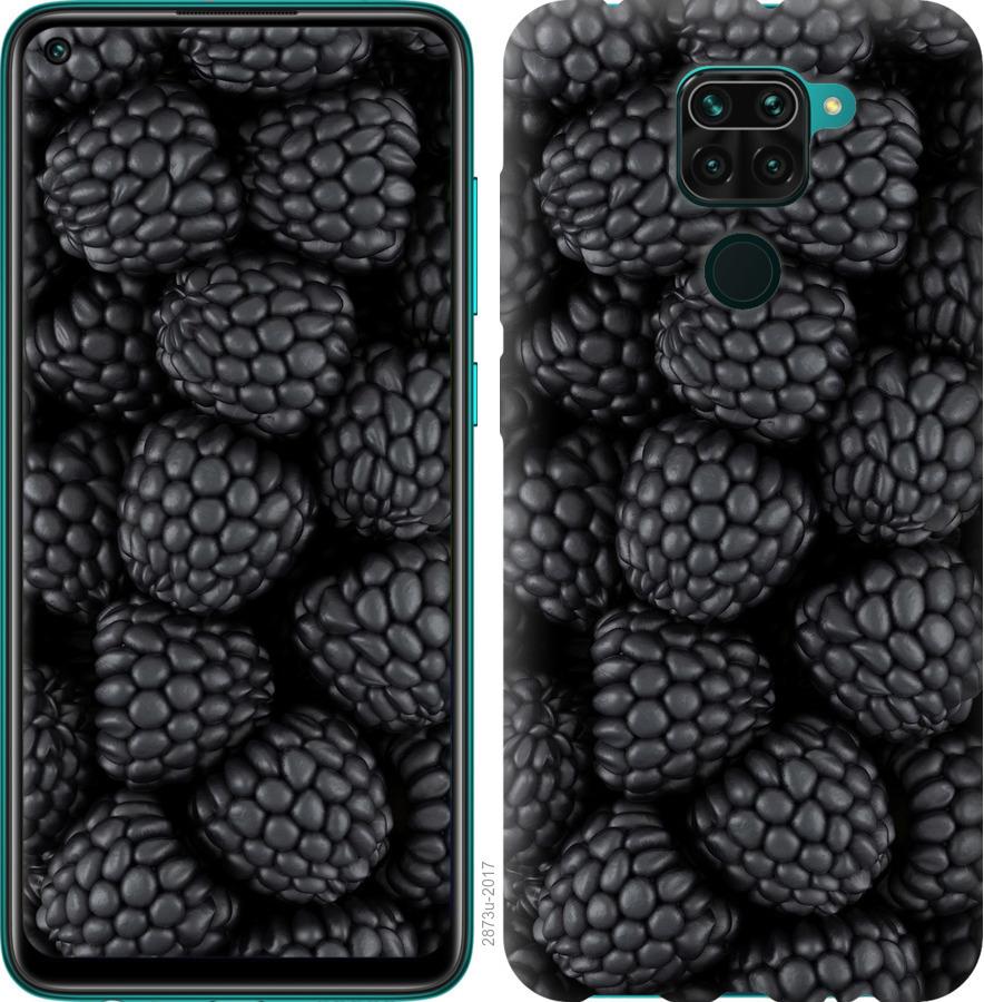 

Чохол на Xiaomi Redmi Note 9 Чорна ожина