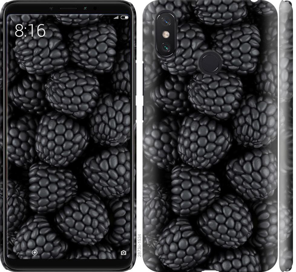 

Чохол на Xiaomi Mi Max 3 Чорна ожина
