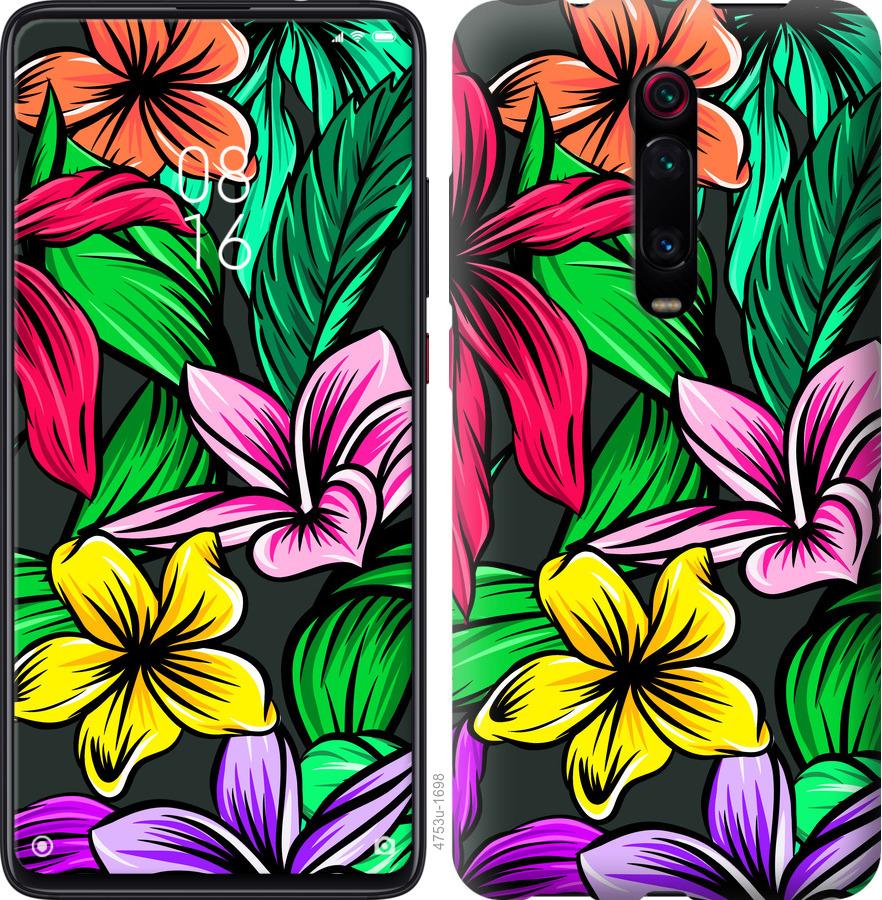 

Чохол на Oppo A9 2020 Тропічні квіти 1