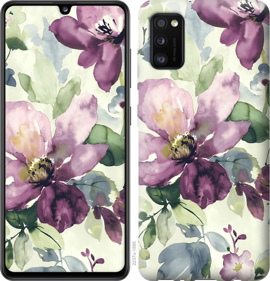 

Чохол на Samsung Galaxy A41 A415F Квіти аквареллю