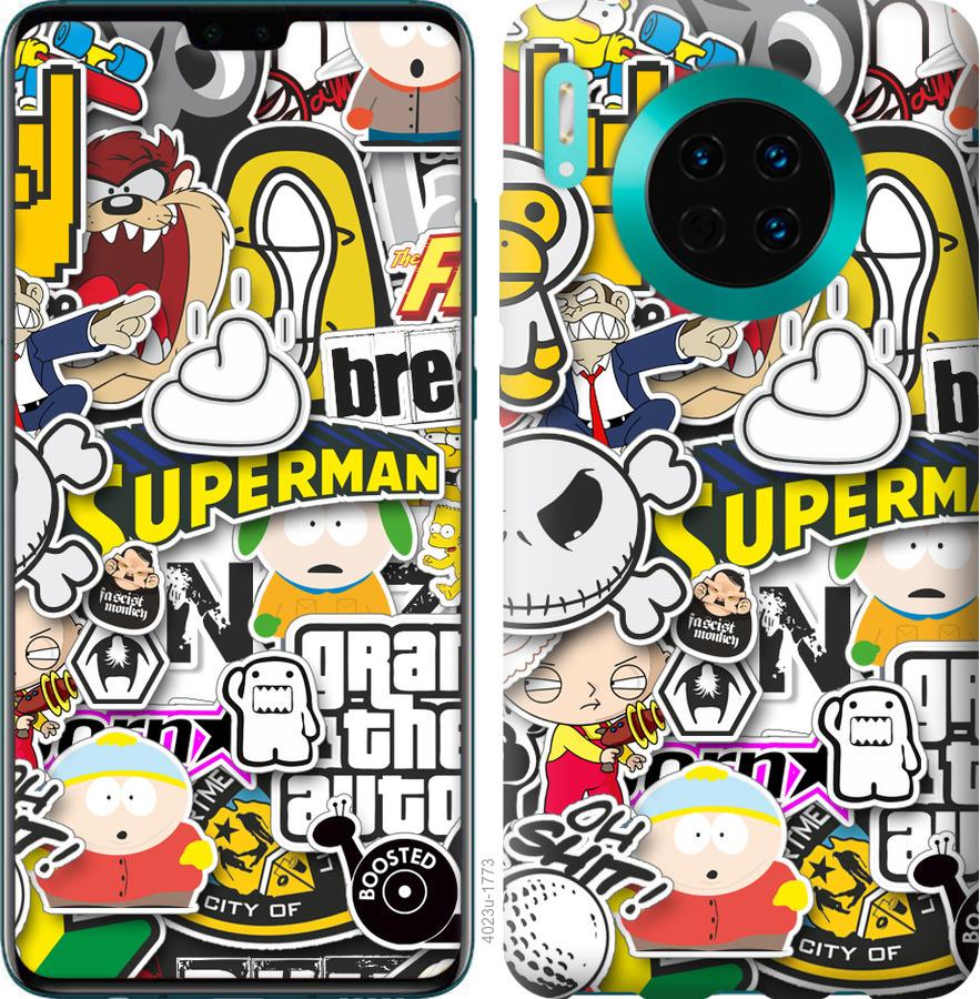 

Чохол на Huawei Mate 30 Popular logos