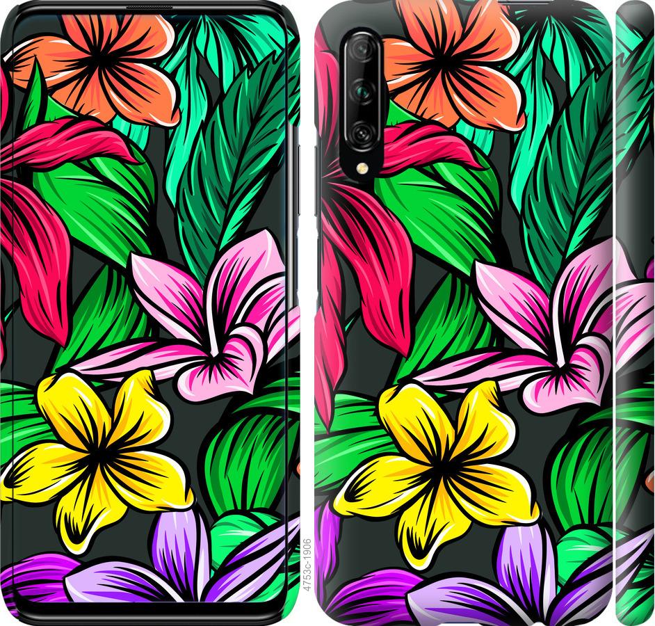 

Чохол на Huawei P Smart Pro Тропічні квіти 1
