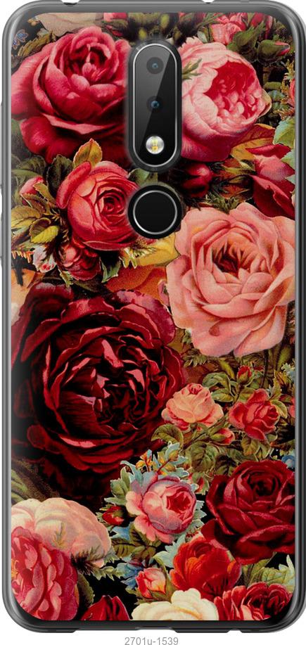 

Чехол на Nokia 6.1 Plus Цветущие розы