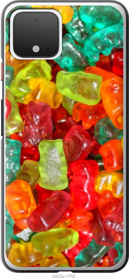 Чехол на Google Pixel 4 Желейки haribo