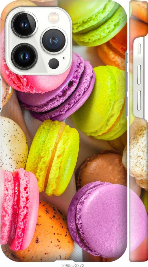 

Чехол на iPhone 13 Pro Макаруны