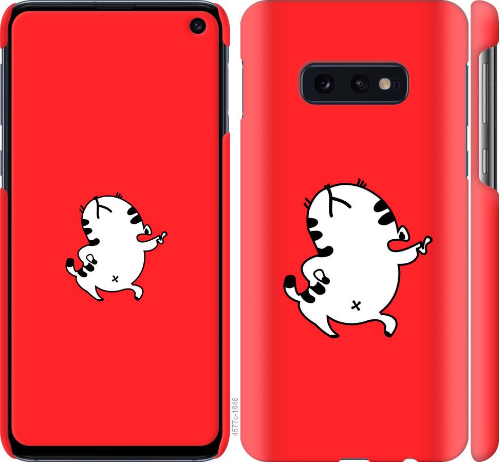 

Чехол на Samsung Galaxy S10e Котик
