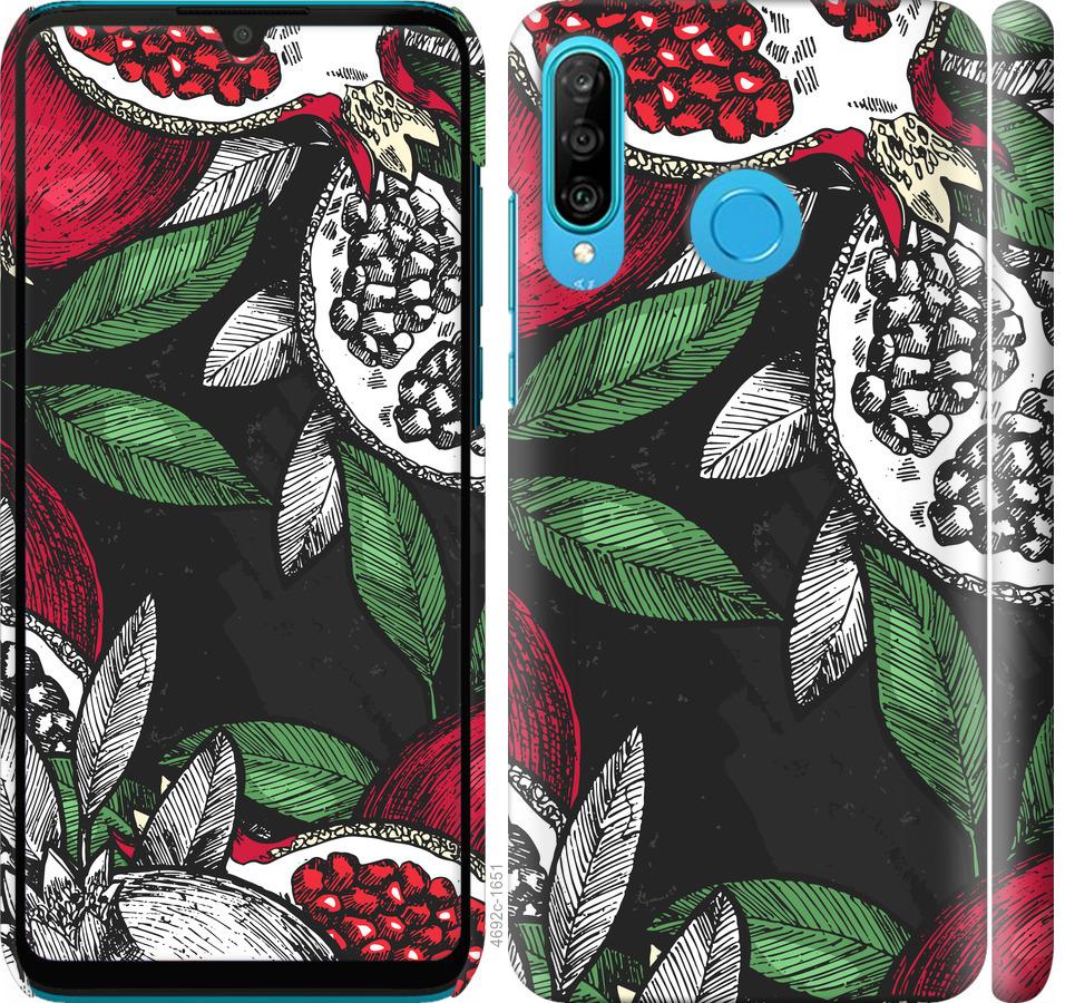 

Чохол на Huawei P30 Lite гранат
