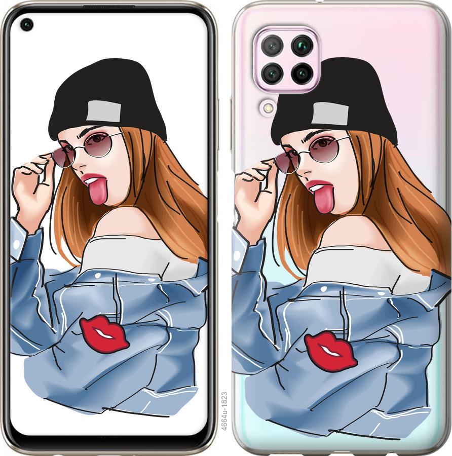 

Чохол на Huawei P40 Lite Дівчина v3