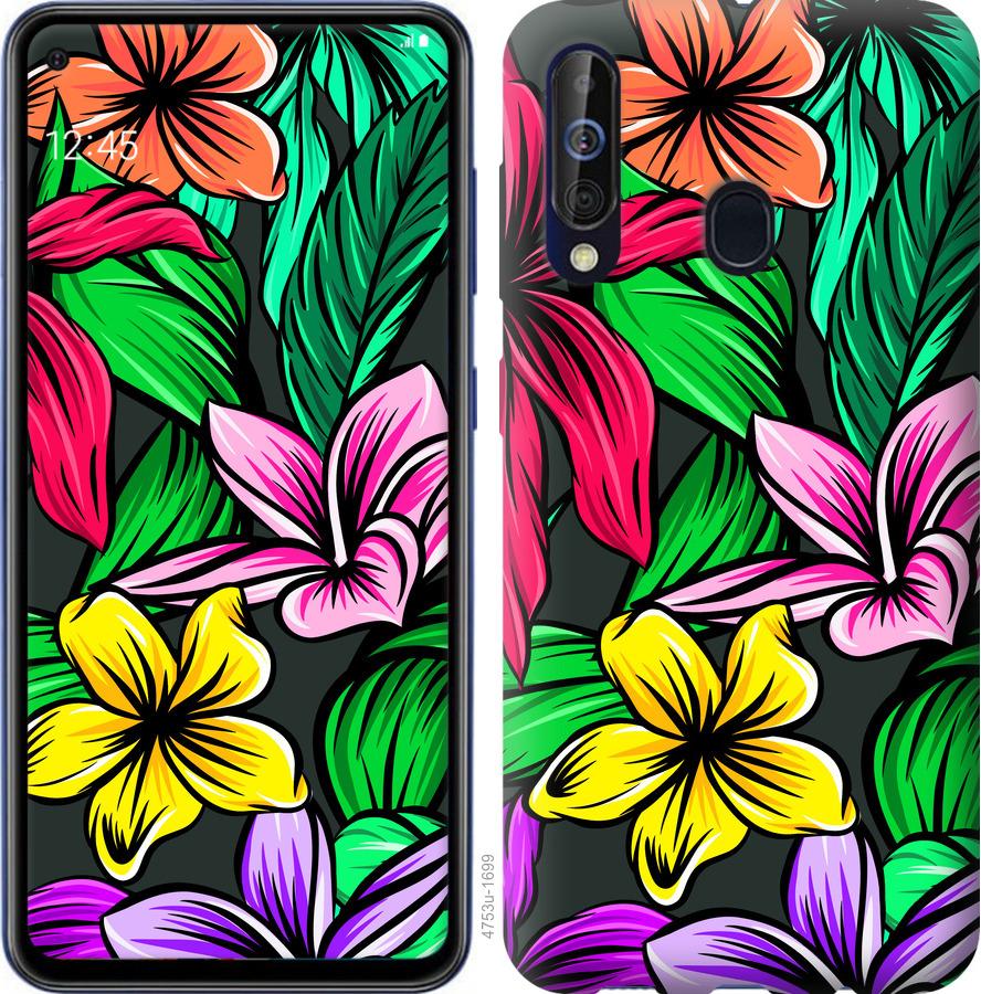 

Чохол на Samsung Galaxy A60 2019 A606F Тропічні квіти 1