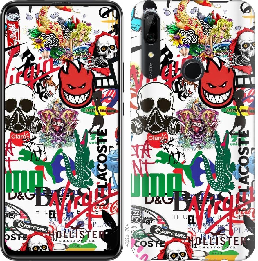 

Чохол на Huawei P Smart Z Many different logos