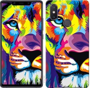 

Чохол на Xiaomi Mi8 SE Різнобарвний лев