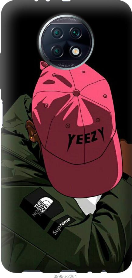 

Чехол на Xiaomi Redmi Note 9T logo de yeezy