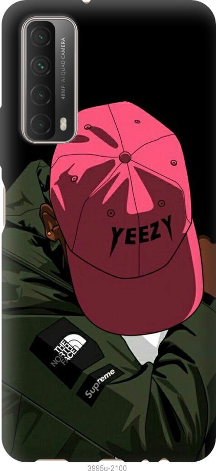 

Чехол на Huawei P Smart 2021 logo de yeezy