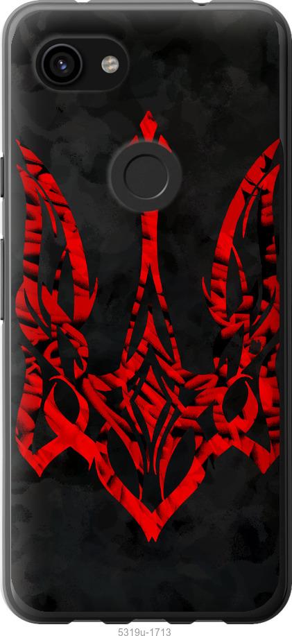 

Чехол на Google Pixel 3a XL Герб Украины v4