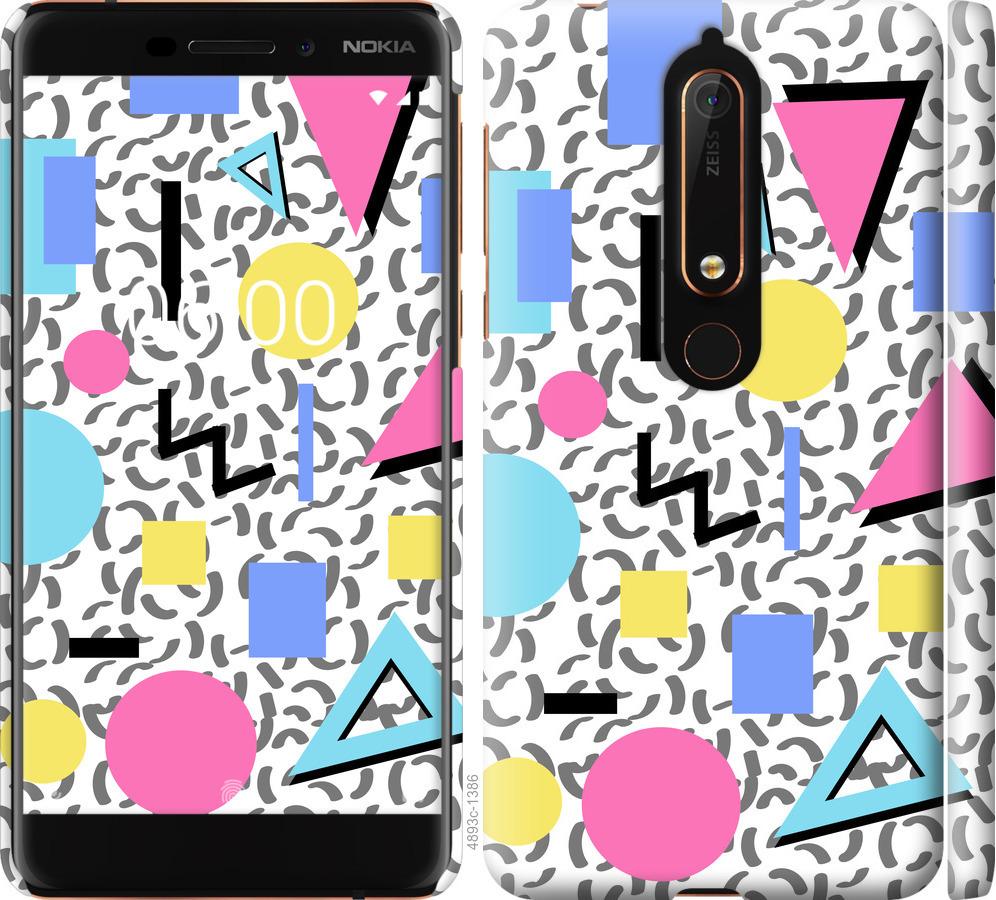 

Чехол на Nokia 6 2018 Color shapes