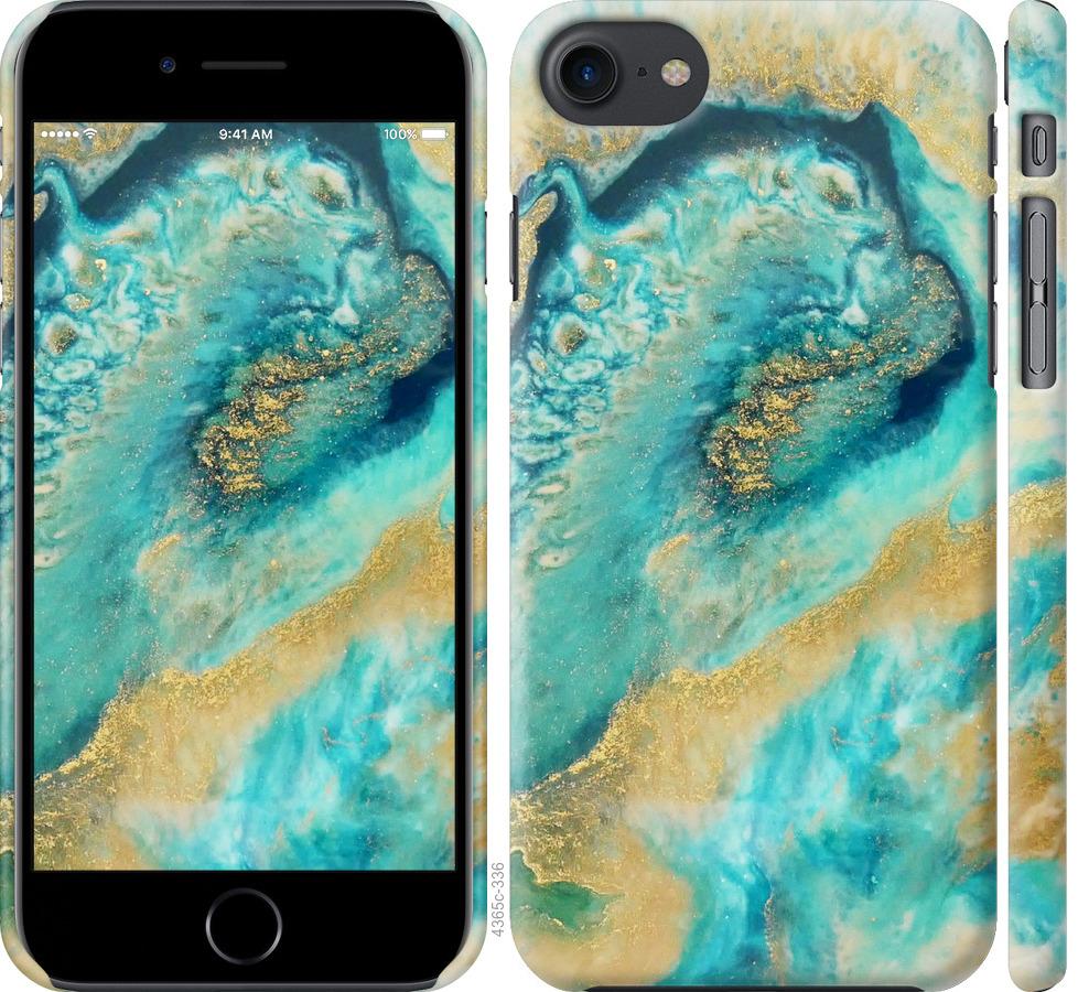 

Чохол на iPhone 8 Green marble